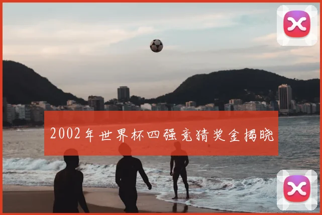 2002年世界杯四强竞猜奖金揭晓