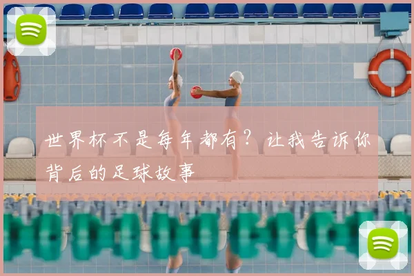 世界杯不是每年都有?让我告诉你背后的足球故事